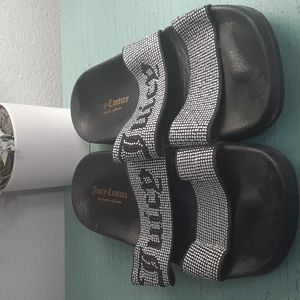 JUICY COUTURE SLIDES SZ 10